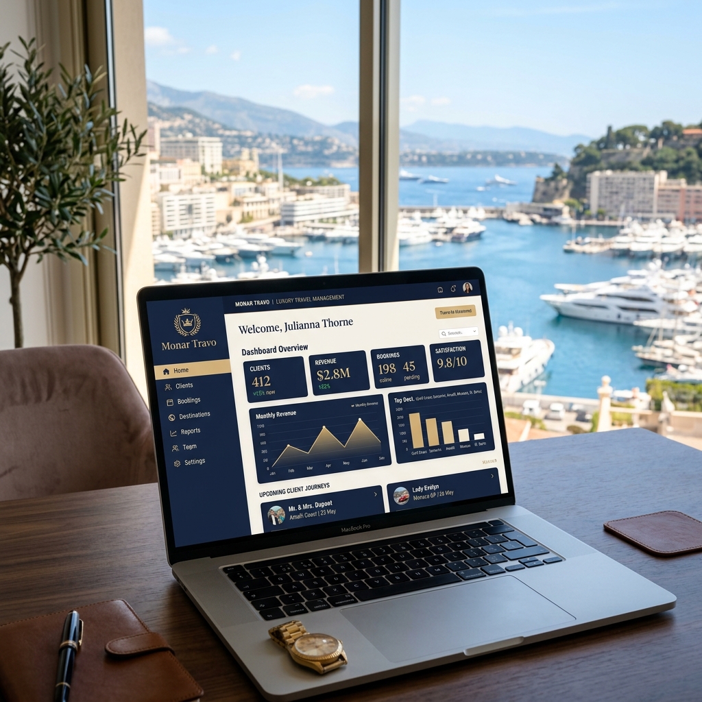 Monar Travo Dashboard